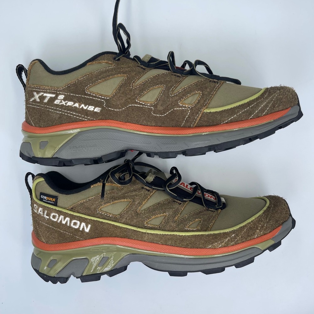 Salomon XT-6 Expanse Escape Sneakers Mens 11.5 Dark Earth Aloe 477952